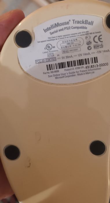 复古版微软 IntelliMouse 轨迹球 PS/264585055643522122