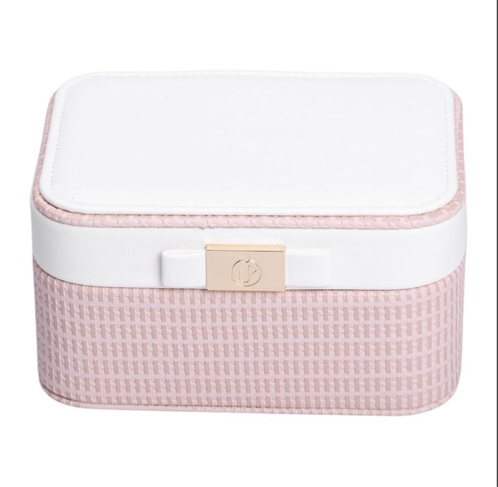 Скринька-органайзер для прикрас 15,5х11,5х8,5 см із екошкіри