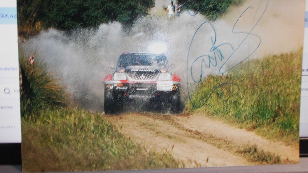Foto autografada de Carlos Sousa