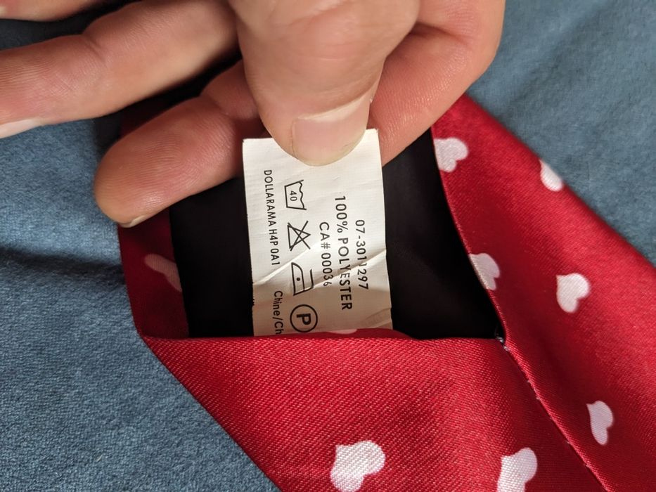 Krawat w serca - idealny na Walentynki lub jako prezent!