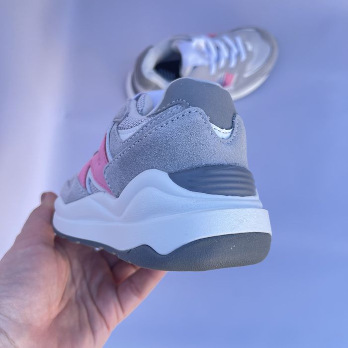 Дитячі кросівки New Ba*lance Junior 5740 Gray Pink р.26-37