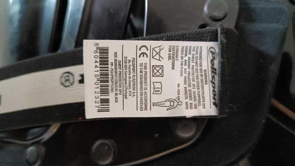 Colete POLISPORT XP2 Preto