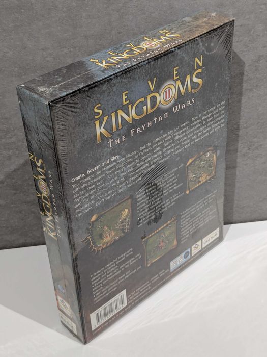 Seven Kingdoms II The Fryhtan Wars BIG BOX zafoliowany gra PC ENG 1999
