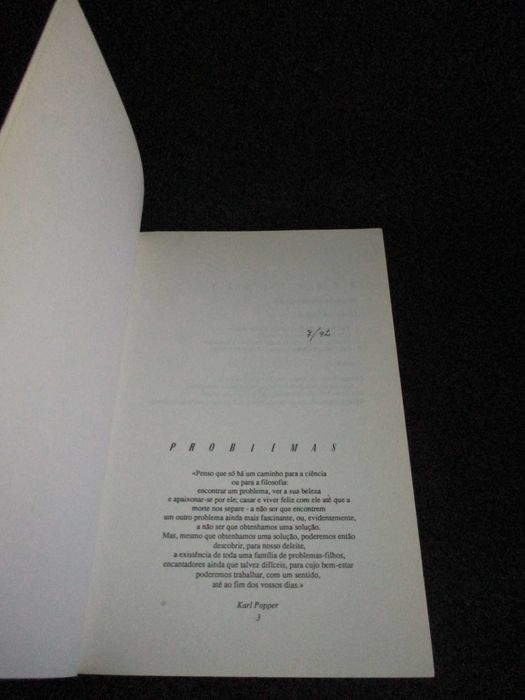 Livro O futuro está aberto Karl Popper Konrad Lorenz