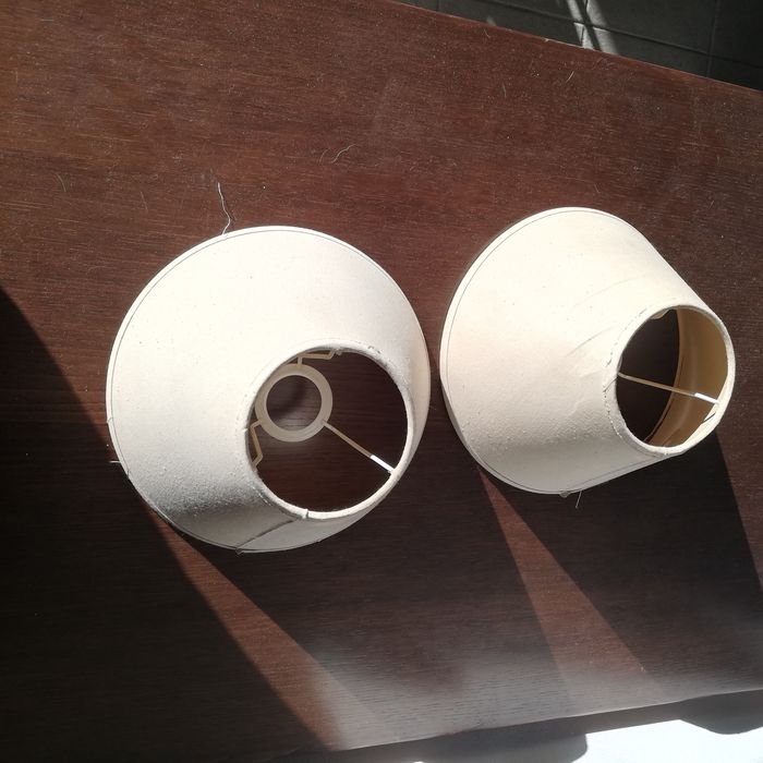 Conjunto Abajures branco