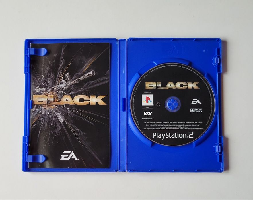 Black PS2 pal pt [muito bom estado]