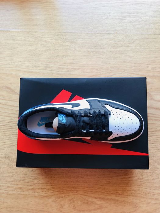 Nike air jordan 1 low - Black Dark Powder Blue