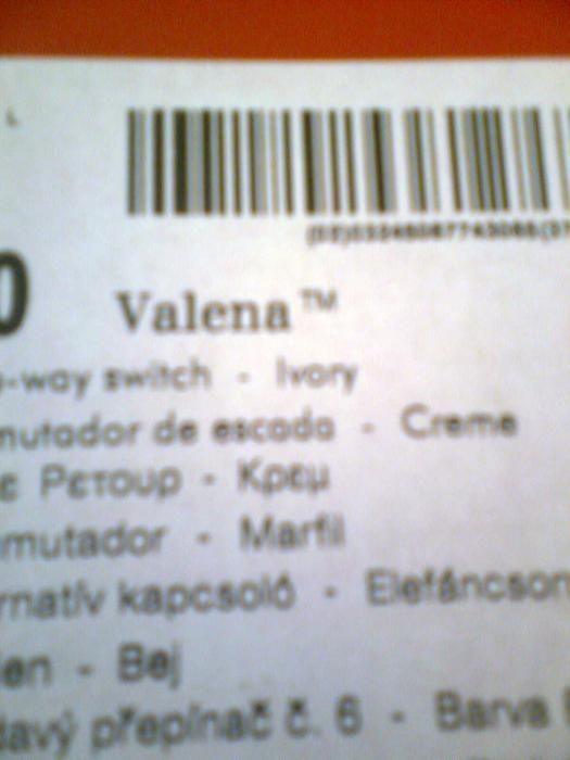 interruptores e comut. escada