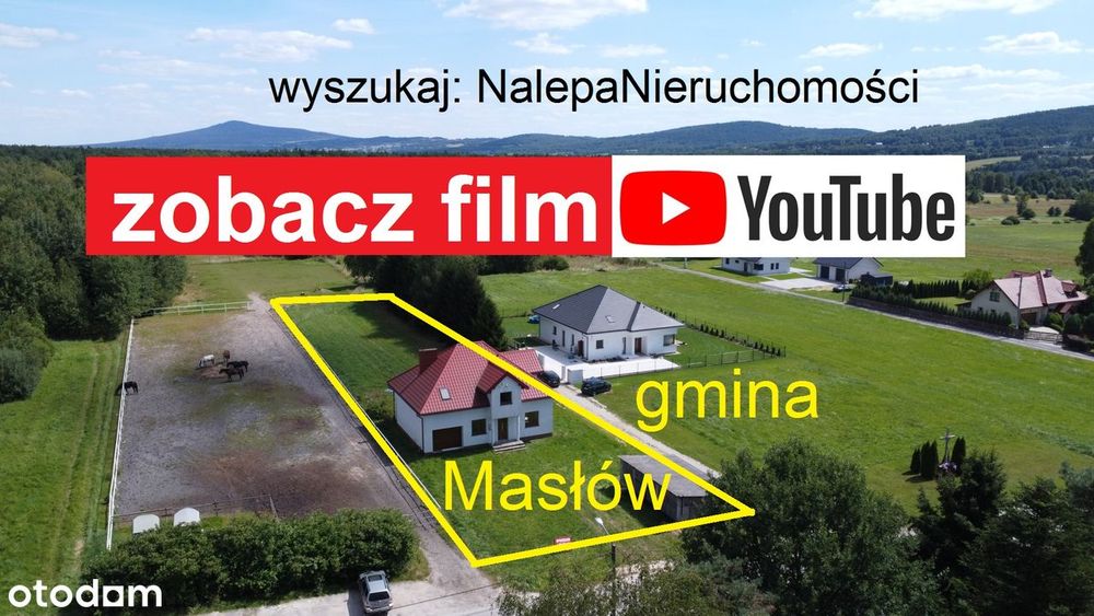 Brzezinki gm. Masłów dom wolnostojący do wykończenia obok KONIE :-)