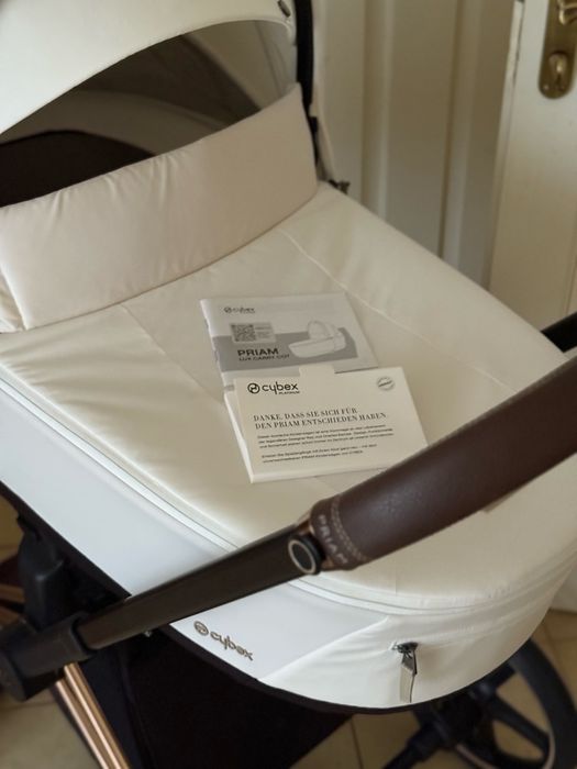 Коляска Cybex priam 4.0 шасі rose gold