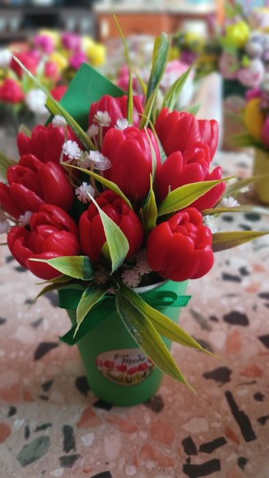 Сувенірне мило ручної роботи.