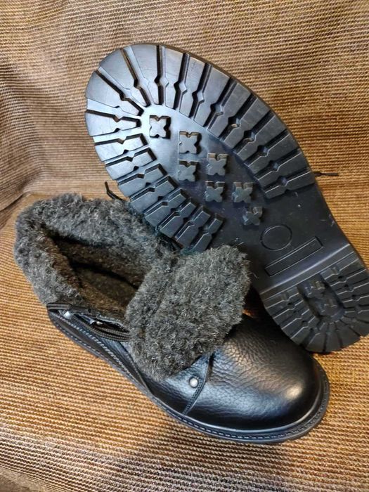 Ботинки мужские. Черевики чоловічі зимние на овчине 42-46размеры