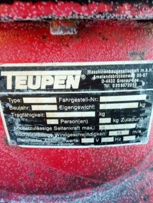 Podnośnik koszowy zwyżka