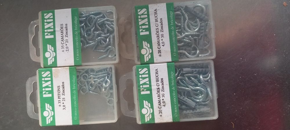 Parafusos,  camarões...