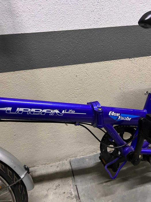 Bicicleta Dobrável em Alumínio (6 Mudanças)