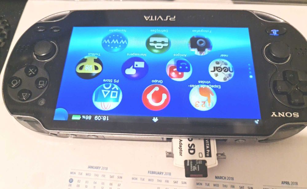 Adaptador micro sd para PS Vita