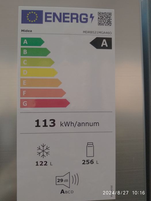 OUTLET Janki ul Wspólna 6 Lodówka MIDEA MDRB521MGA46O