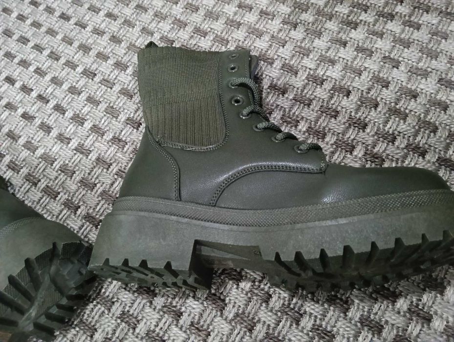Botas verde tropa