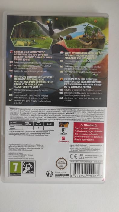 Jogos Nintendo Switch Angry Alligator