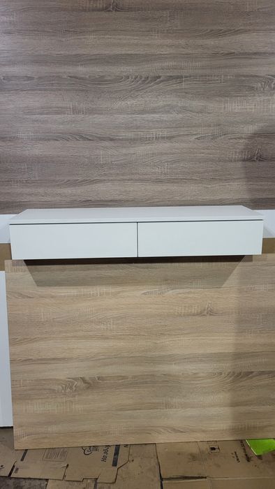 Підвісний туалетний столик для косметики,косметичний столик 2 шухляди