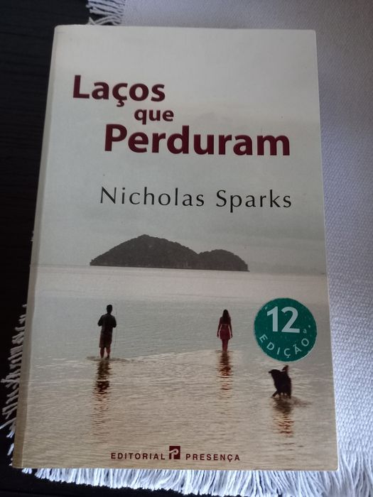 Livro/romance de Nicholas Sparks