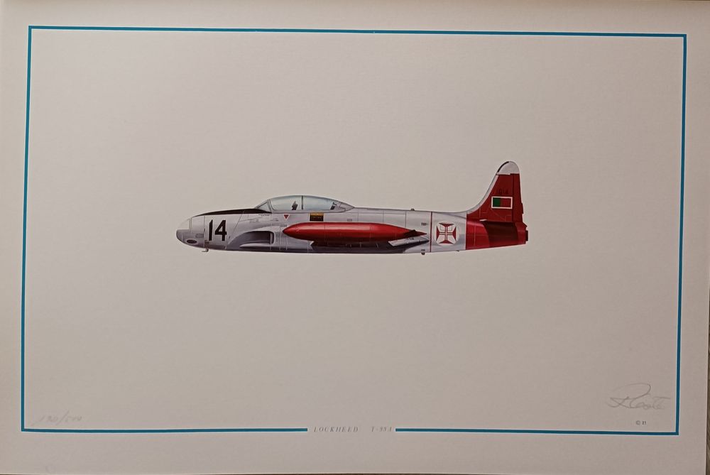 Gravuras da Colecção AVIÕES DE PORTUGAL de José Manuel Rodrigues Costa