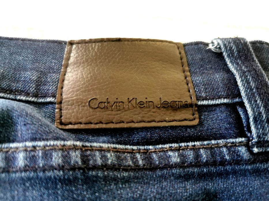 Spodnie jeansy damskie granat S /M Calvin Klein nowe