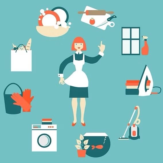 Прибирання, помічниця по дому