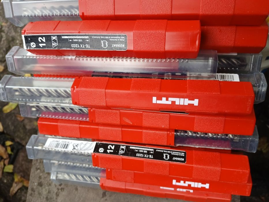 Нові перфораторні сверла Hilti.