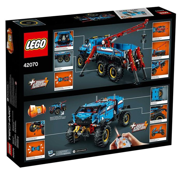 LEGO 42070 Technic Евакуатор підвищеної прохідності 6x6
