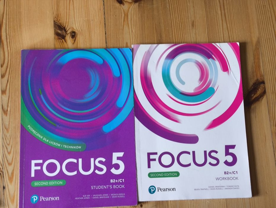 Focus 5 podręcznik i ćwiczenia nowe