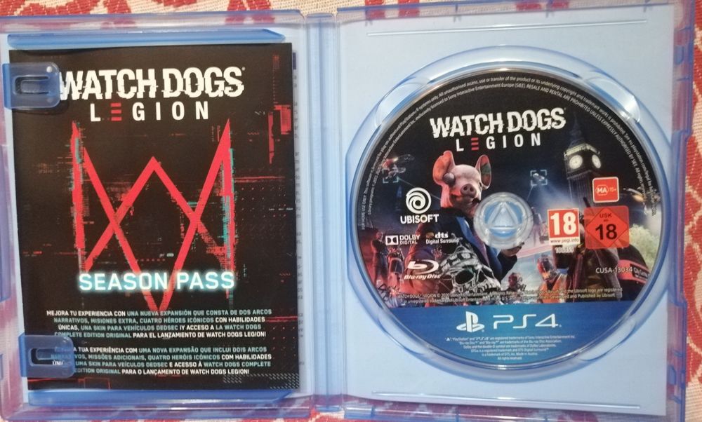 Jogo Watch Dogs Legion Ps4