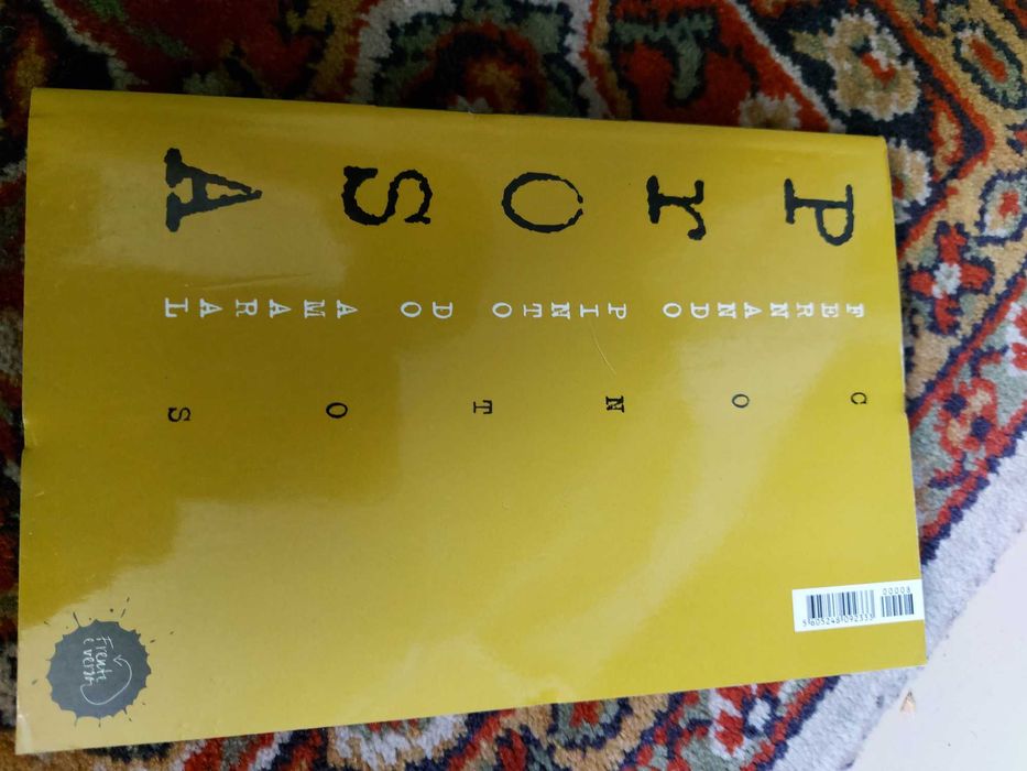 Livro fernando pinto do amaral prosa/ poesia