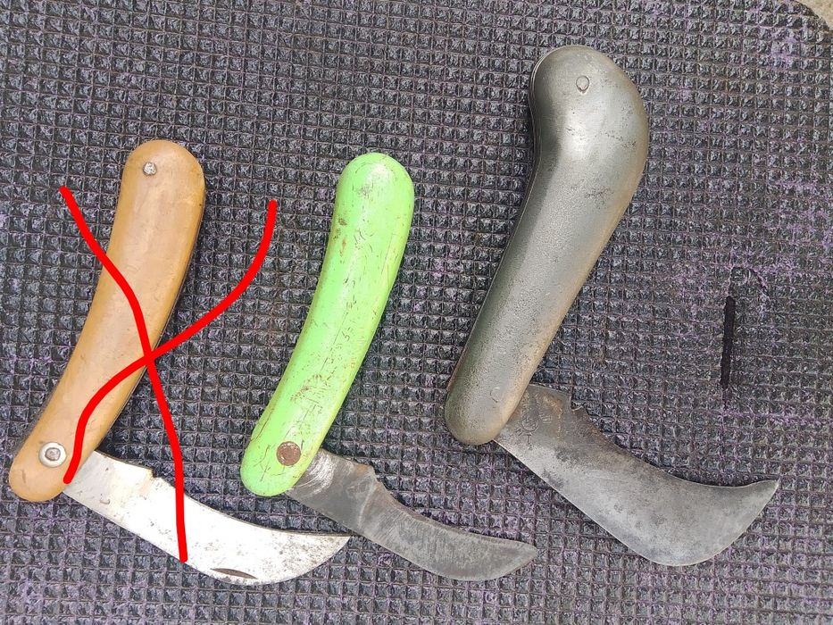 Секатор садовый нож