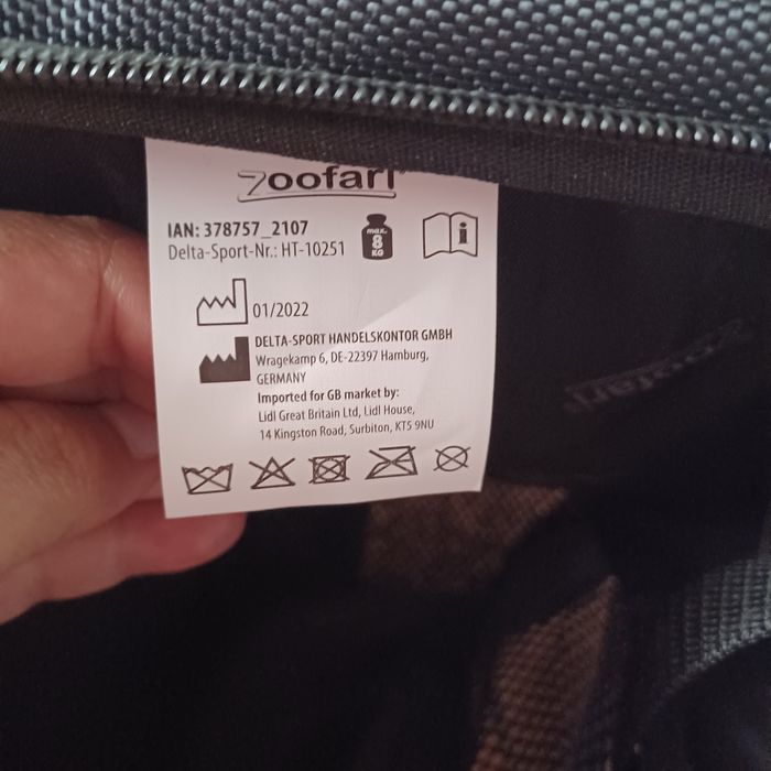 Transportadora de animais de pequeno porte