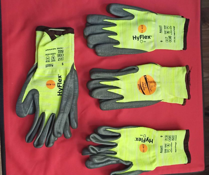 Rękawice ansell Hyflex - 8 par .
