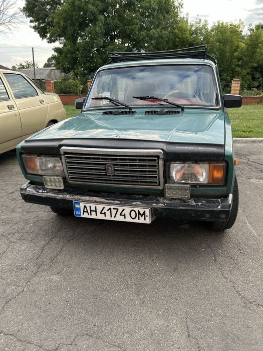 Ваз 2107 на бойовому ходу