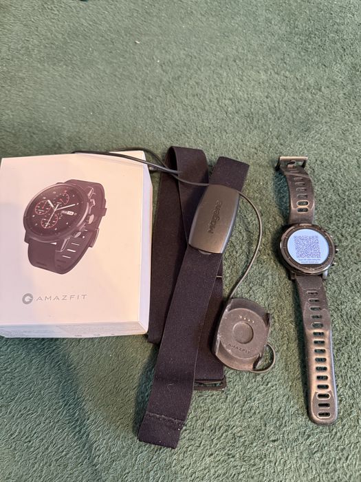 Amazfit stratos 2 - zegarek sportowy  plus pas piersiowy Magene