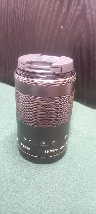 Canon lente objetiva EF-M 55-200mm F4.5-6.3 IS STM