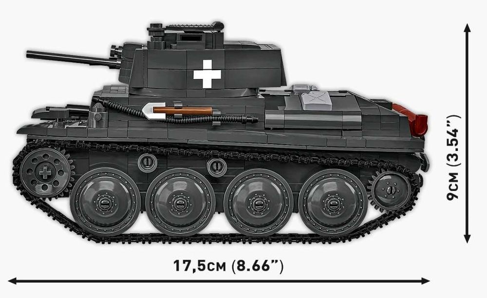 Czołg Cobi Panzer 38(t) Ausf. A - Edycja Limitowana [Cobi-2664]