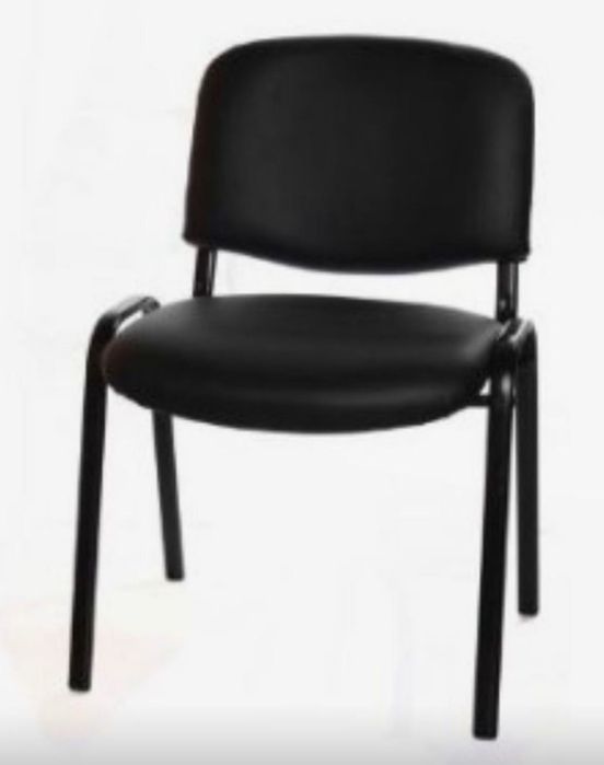 Cadeira Fixa 4 pés Visitante Sala de Espera Reunião Multiusos Igrejas