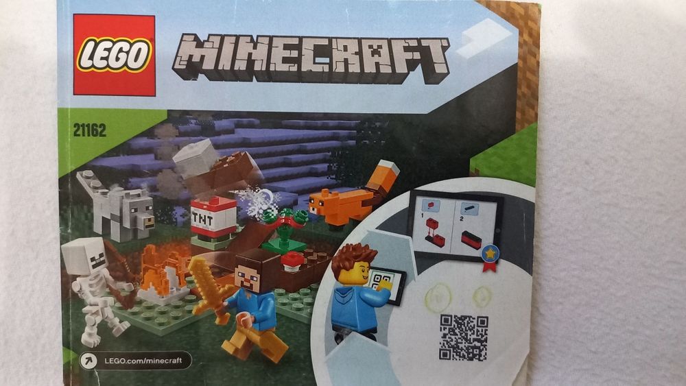 Конструктор лего LEGO майнкрафт minecraft 21162