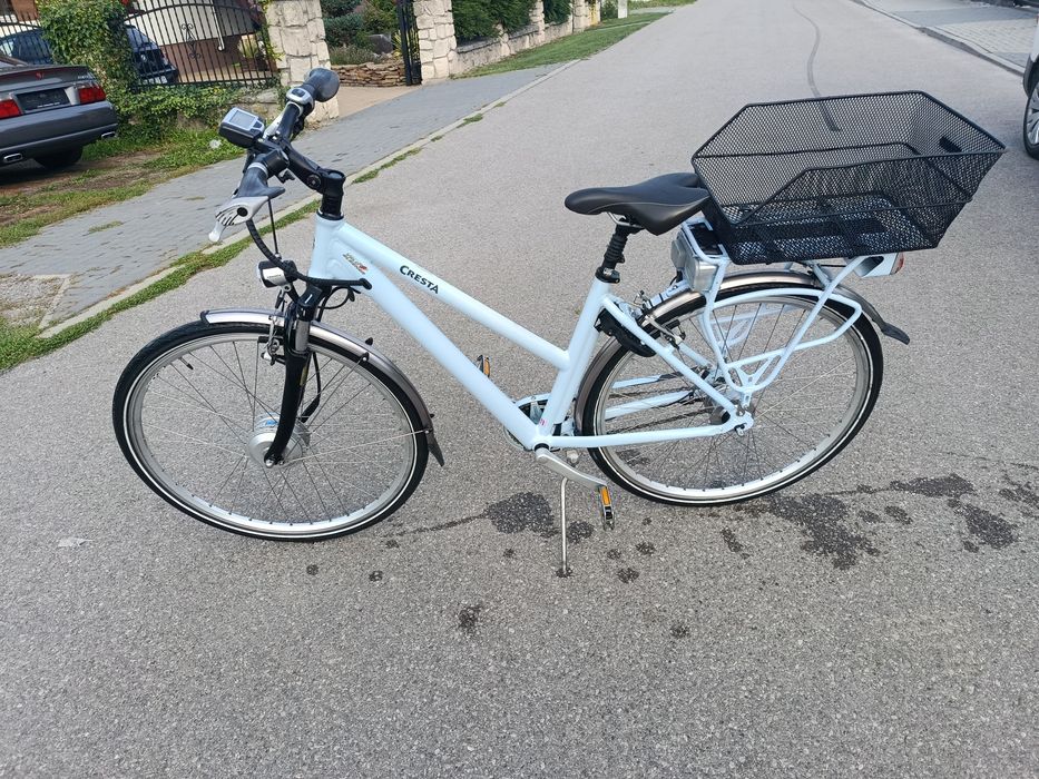 Rower elektryczny Cresta*Jak nowy*okazja