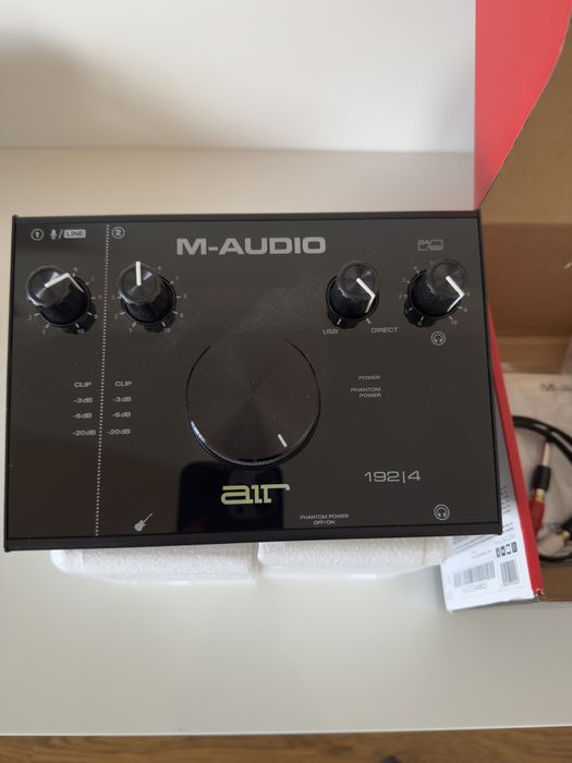 Аудіоінтерфейс М-Audio AIR 192/4 Vocal Studio Pro Recording Black