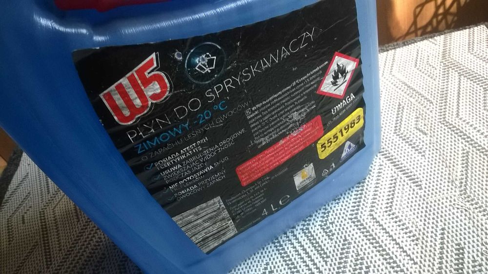 W5 Zimowy płyn do spryskiwaczy  5l z LIDLa
