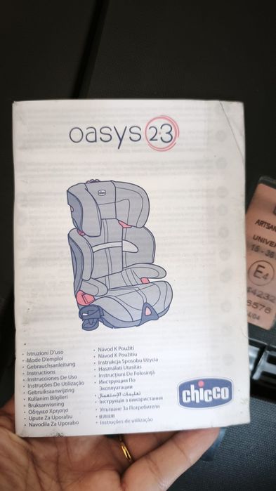 Cadeira carro Chicco Oasys 23