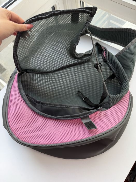 Сумка переноска для собак. Сумка через плече для маленьких собак