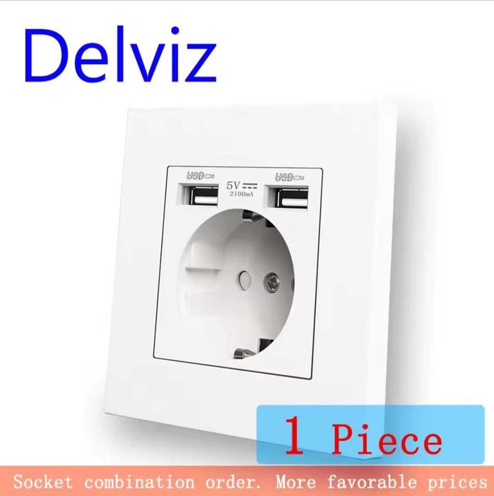 Gniazdko 230v plus ładowarki usb