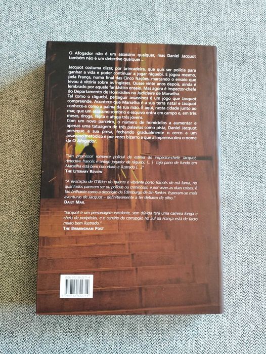 Livro "Sob o signo da água" Martin O'Brien