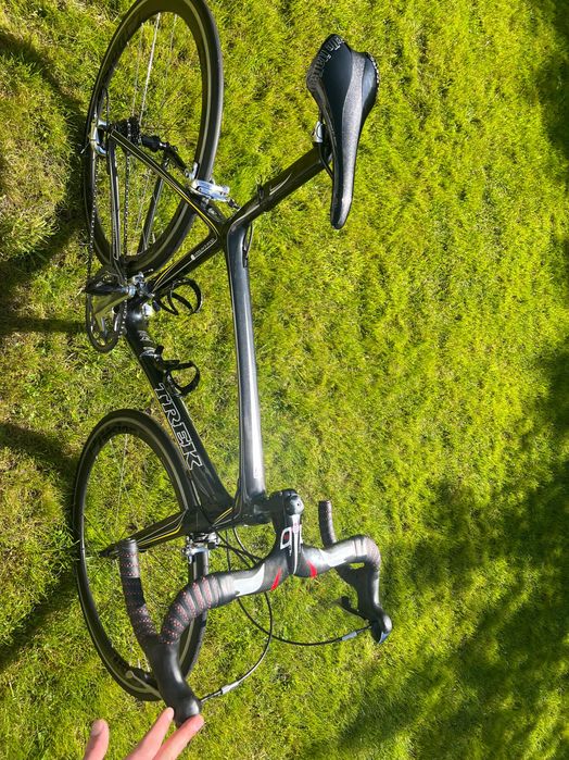 Rower TREK szosowy kolarzówka po serwisie XL Carbon węglowy czarny